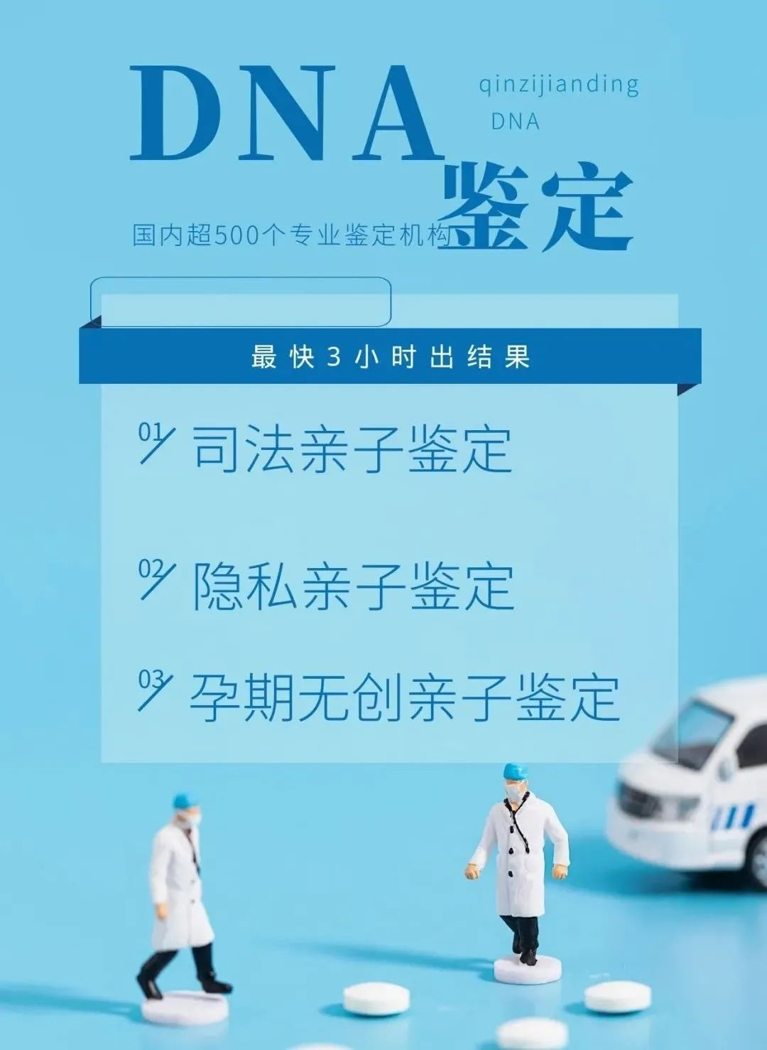 廣東省哪些機構(gòu)實驗室可以辦理DNA親子鑒定報告？